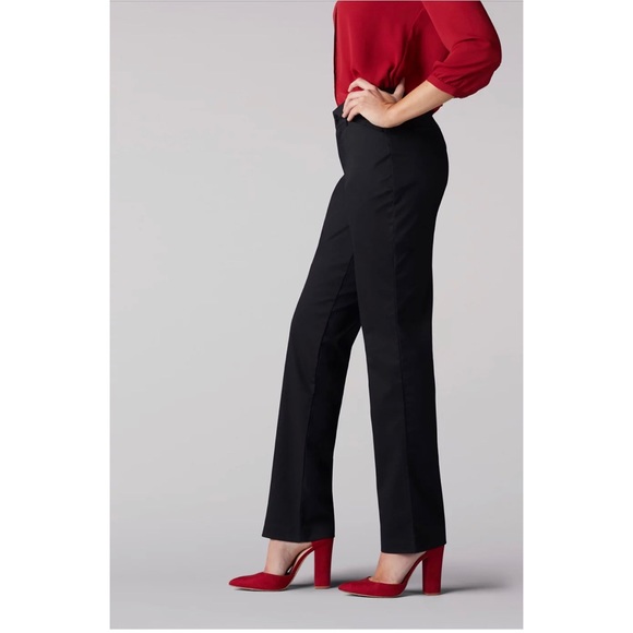 Lee Wrinkle Resistant Straight LegPant - Picture 2 of 9